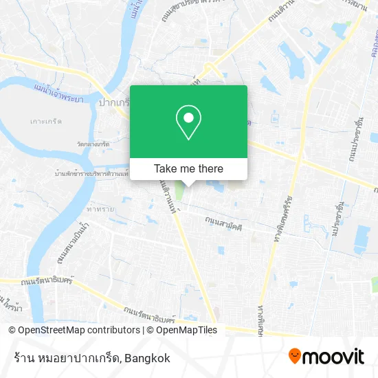 ร้าน หมอยาปากเกร็ด map