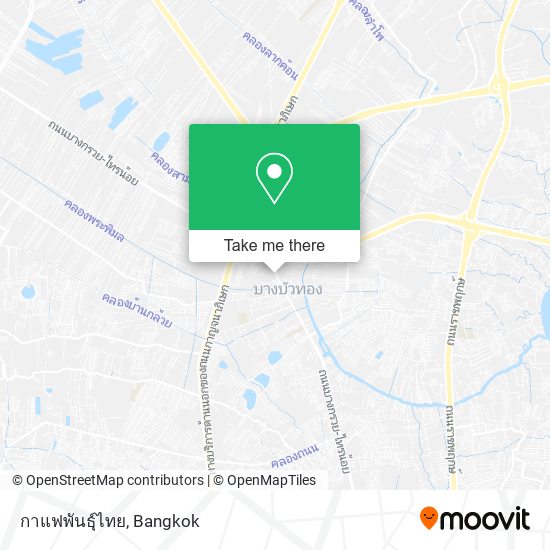 กาแฟพันธุ์ไทย map