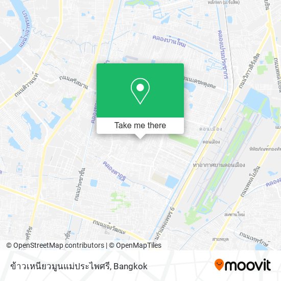 ข้าวเหนียวมูนแม่ประไพศรี map