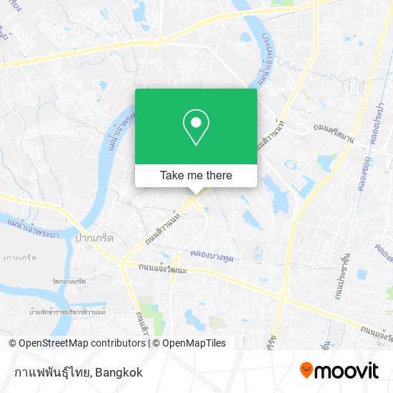 กาแฟพันธุ์ไทย map