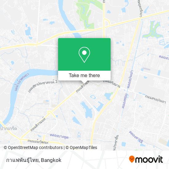 กาแฟพันธุ์ไทย map