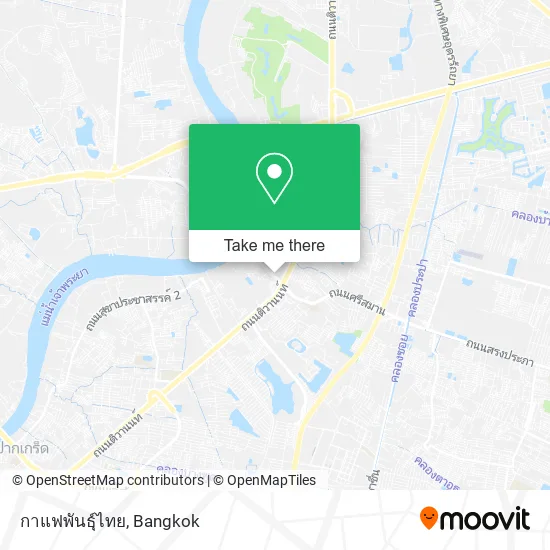 กาแฟพันธุ์ไทย map