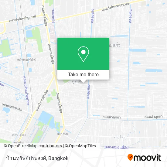 บ้านทรัพย์ประสงค์ map