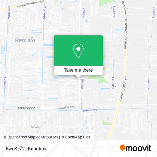 Fwdรังสิต map