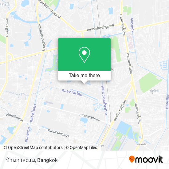 บ้านกาละแม map