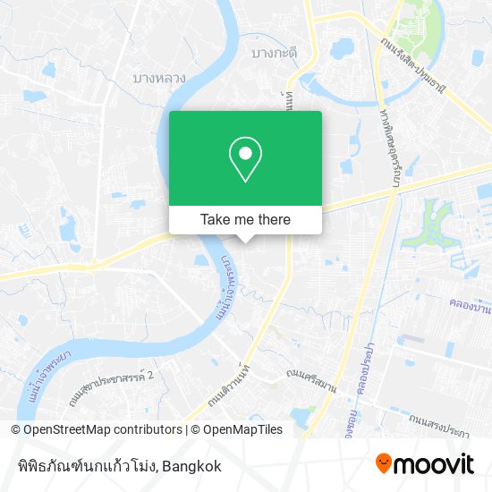 พิพิธภัณฑ์นกแก้วโม่ง map