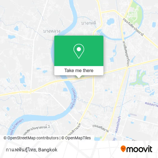 กาแฟพันธุ์ไทย map