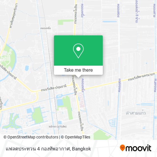 แฟลตประทวน 4 กองทัพอากาศ map