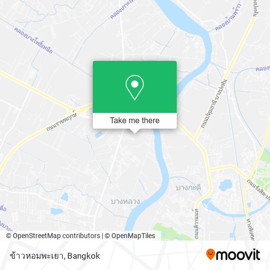 ข้าวหอมพะเยา map