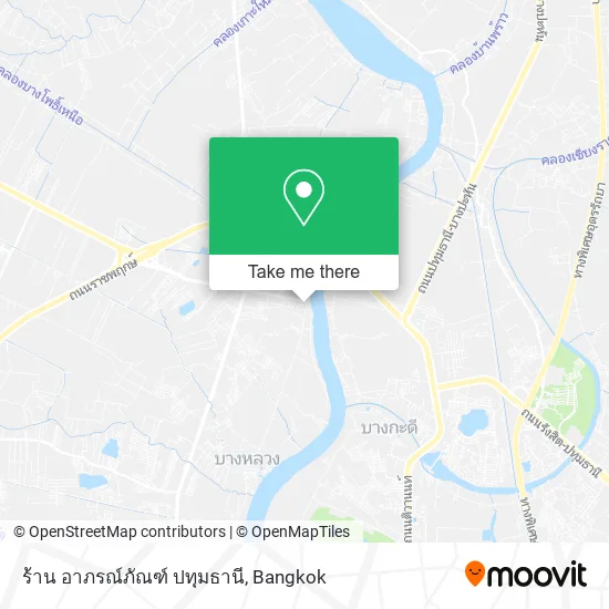 ร้าน อาภรณ์ภัณฑ์ ปทุมธานี map