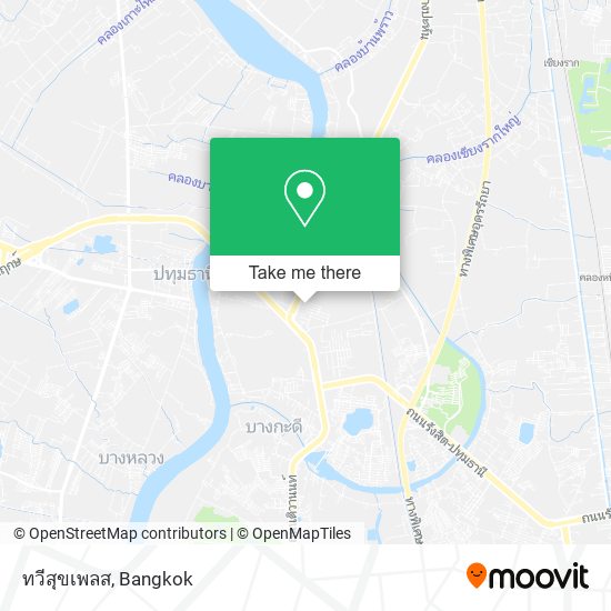 ทวีสุขเพลส map