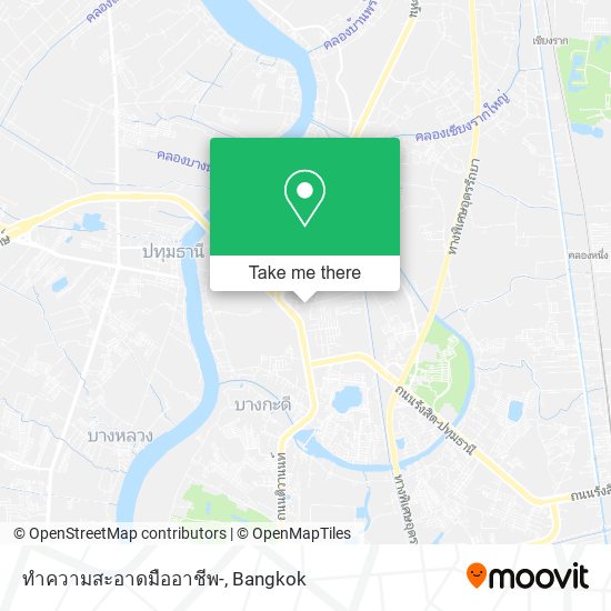 ทําความสะอาดมืออาชีพ- map