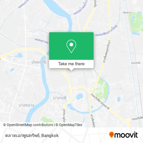 ตลาดเอกพูนทรัพย์ map