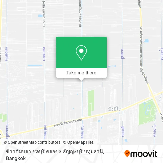 ข้าวต้มปลา ชลบุรี คลอง 3 ธัญญะบุรี ปทุมธานี map