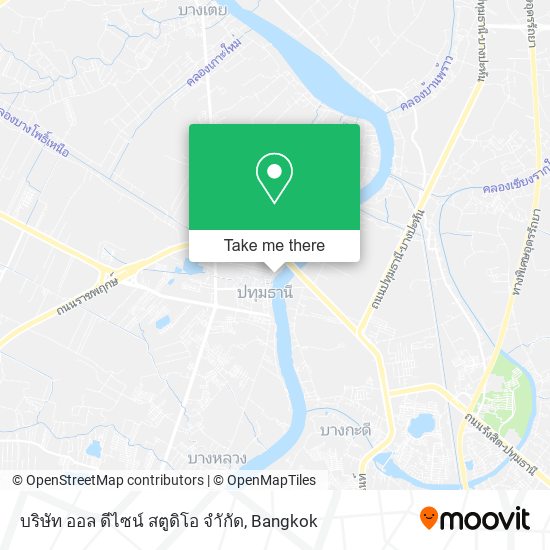บริษัท ออล ดีไซน์ สตูดิโอ จําักัด map