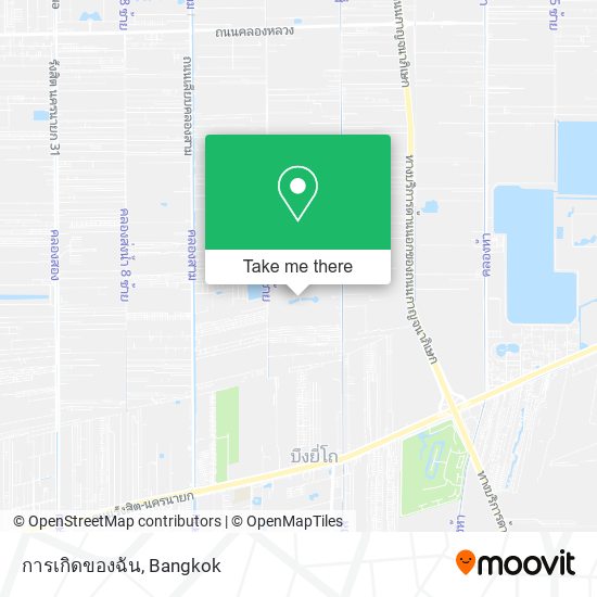 การเกิดของฉัน map