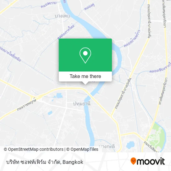 บริษัท ซอฟท์เฟิร์ม จํากัด map
