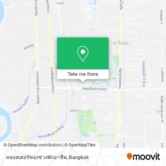 คลอสเตอร์ของช่วงพักอาชีพ map