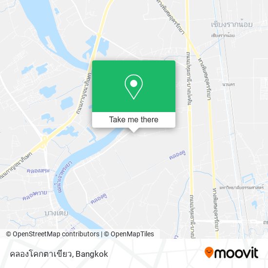 คลองโคกตาเขียว map