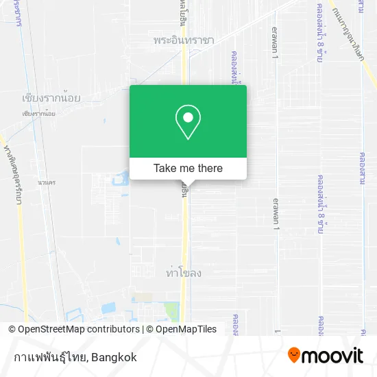 กาแฟพันธุ์ไทย map