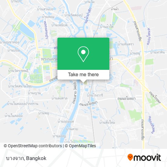 บางจาก map