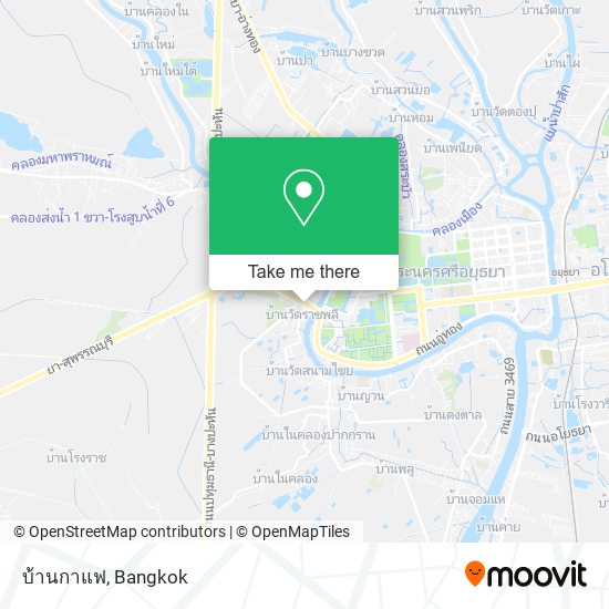 บ้านกาแฟ map