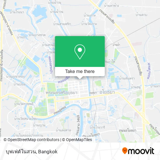 บุฟเฟ่ต์ในสวน map