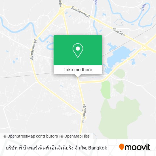 บริษัท พี บี เพอร์เฟ็คท์ เอ็นจิเนียริ่ง จํากัด map