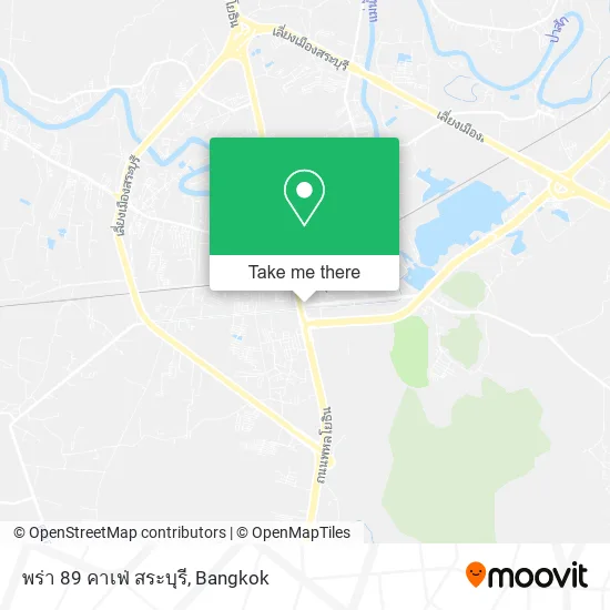 พร่า 89 คาเฟ่ สระบุรี map