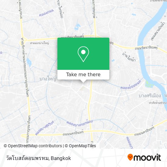 วัดโบสถ์ดอนพรหม map