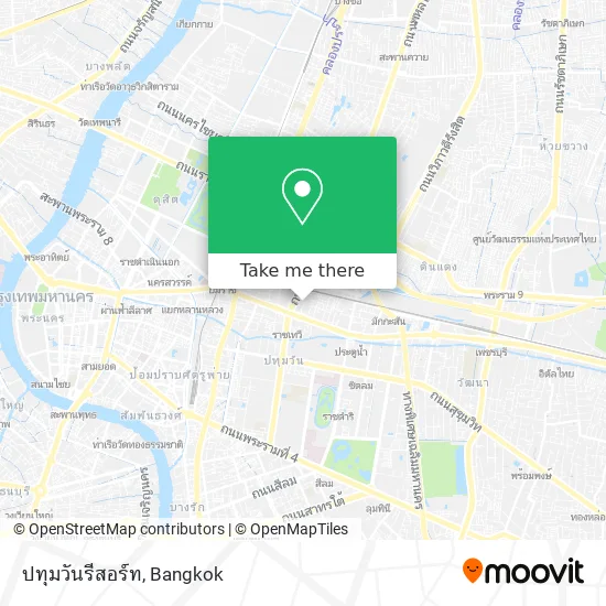 ปทุมวันรีสอร์ท map