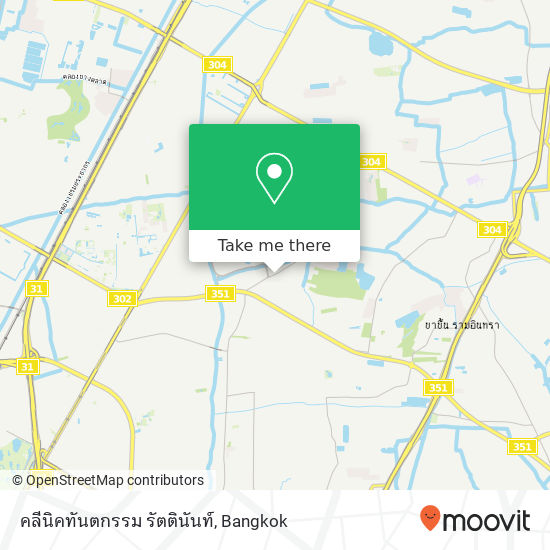 คลีนิคทันตกรรม รัตตินันท์ map