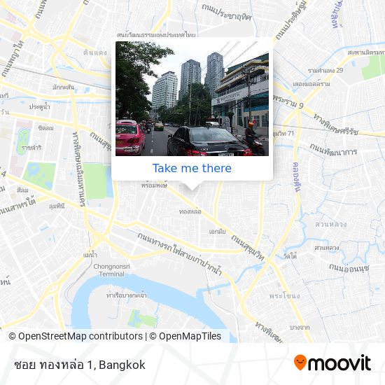 ซอย ทองหล่อ 1 map