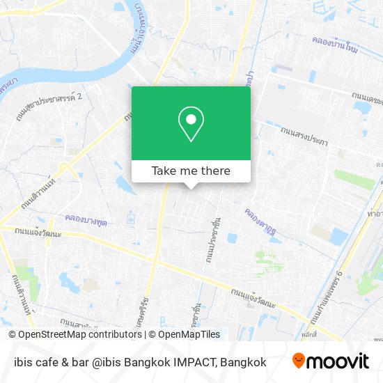 ibis cafe & bar @ibis Bangkok IMPACT map