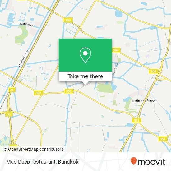 Mao Deep restaurant map