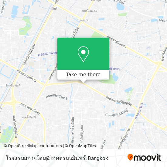 โรงแรมสกายโดม@เกษตรนวมินทร์ map