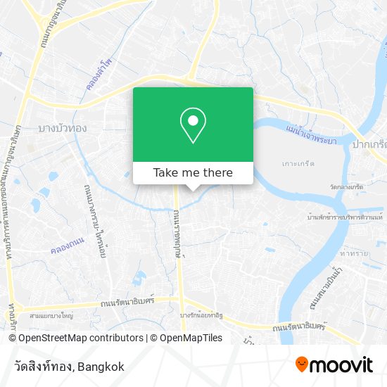 วัดสิงห์ทอง map