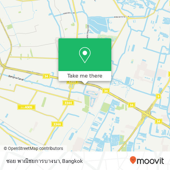 ซอย พาณิชยการบางนา map