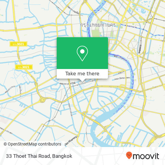 33 Thoet Thai Road map