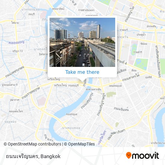 ถนนเจริญนคร map