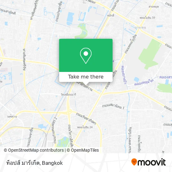 ท็อปส์ มาร์เก็ต map