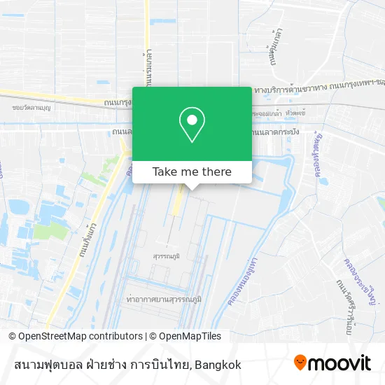 สนามฟุตบอล ฝ่ายช่าง การบินไทย map