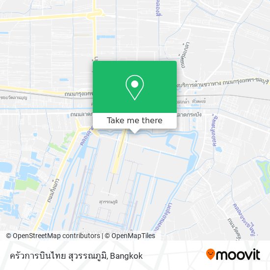 ครัวการบินไทย สุวรรณภูมิ map