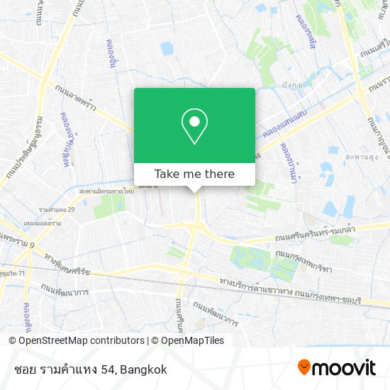 ซอย รามคำแหง 54 map