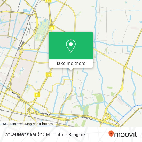 กาแฟสดจากดอยช้าง MT Coffee map