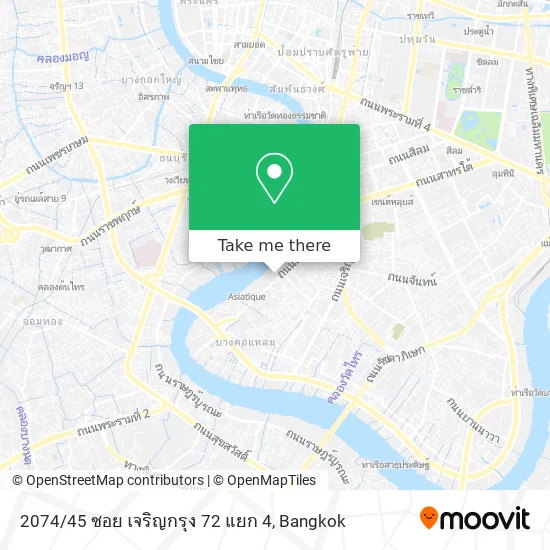 2074/45 ซอย เจริญกรุง 72 แยก 4 map