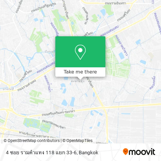 4 ซอย รามคำแหง 118 แยก 33-6 map