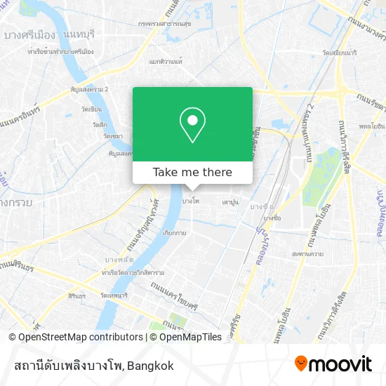 สถานีดับเพลิงบางโพ map