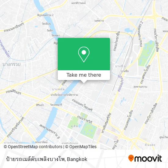 ป้ายรถเมล์ดับเพลิงบางโพ map