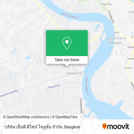บริษัท เอ็นพี ดีไซน์ โซลูชั่น จํากัด map